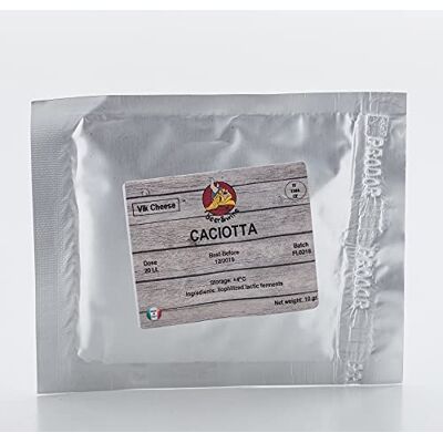 AlcoFermBrew Culture de Fromage Caciotta 20g – Ferment Italien pour Fromage Frais Doux – Pour 20L de Lait – Vik Cheese - Publicité AlcoFermBrew Culture de Fromage Caciotta 20g – Ferment Italien pour Fromage Frais Doux – Pour 20L de Lait – Vik Cheese - Publicité