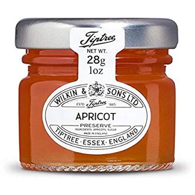 Tiptree Mini pot de confiture d'abricot 28 g (lot de 72) - Publicité Tiptree Mini pot de confiture d'abricot 28 g (lot de 72) - Publicité