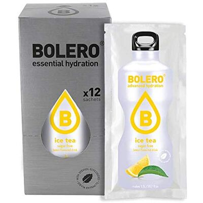 Bolero Thé Glacé Citron - Poudre Instantanée - Publicité Bolero Thé Glacé Citron - Poudre Instantanée - Publicité