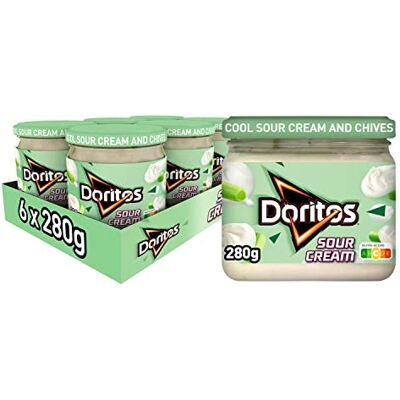 Doritos Sauce Sour Cream 6x280G - Publicité Doritos Sauce Sour Cream 6x280G - Publicité