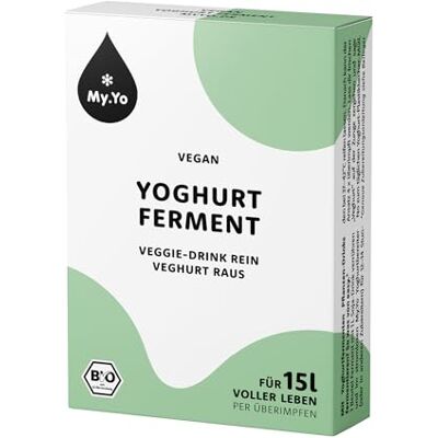 My.Yo Ferment de yaourt bio végétalien 3 x 5 g - Publicité My.Yo Ferment de yaourt bio végétalien 3 x 5 g - Publicité