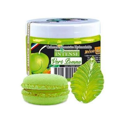 Déco Relief Colorant vert pomme intense (poudre alimentaire) 50 g - Publicité Déco Relief Colorant vert pomme intense (poudre alimentaire) 50 g - Publicité
