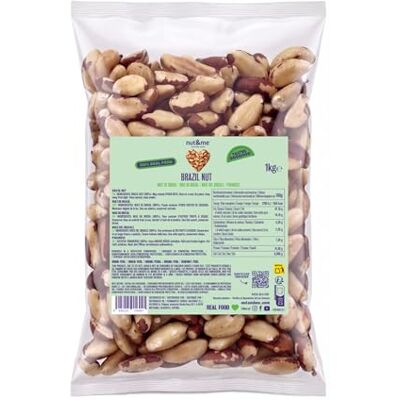 nut&me Noix du Brésil Premium 1 kg - Publicité nut&me Noix du Brésil Premium 1 kg - Publicité