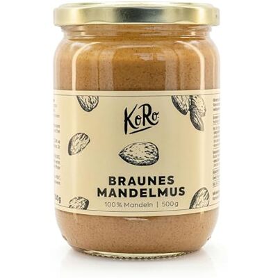KoRo Purée d’Amandes Complètes 500 g 100% Amandes Grillées avec Peau, Sans Additifs, Onctueuse et Naturelle, Idéale à Tartiner, en Pâtisserie et en Cuisine - Publicité KoRo Purée d’Amandes Complètes 500 g 100% Amandes Grillées avec Peau, Sans Additifs, Onctueuse et Naturelle, Idéale à Tartiner, en Pâtisserie et en Cuisine - Publicité
