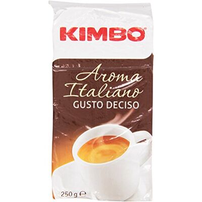 Kimbo Arôme Italien, Goût De Feuillus 250 G - Publicité Kimbo Arôme Italien, Goût De Feuillus 250 G - Publicité