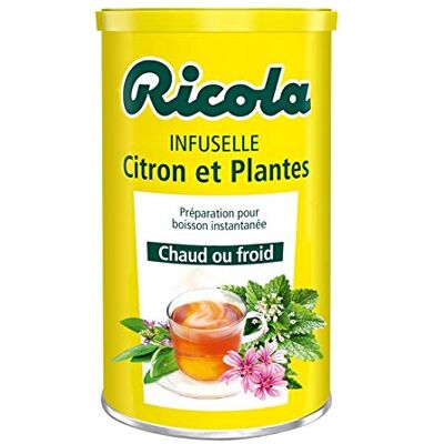 Ricola Infuselle Plantes Et Citron Boite 200G Lot De 3 Vendu Par Lot - Publicité Ricola Infuselle Plantes Et Citron Boite 200G Lot De 3 Vendu Par Lot - Publicité