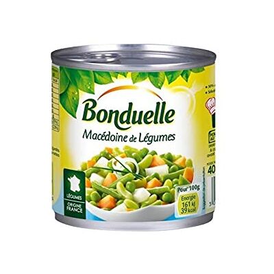 Bonduelle Macédoine de Légumes 265g (lot de 10) - Publicité Bonduelle Macédoine de Légumes 265g (lot de 10) - Publicité
