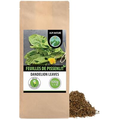 Alpi Nature Pissenlit Tisane 500g, Feuilles de Pissenlit Séchées et Coupées, Thé en Vrac - Publicité Alpi Nature Pissenlit Tisane 500g, Feuilles de Pissenlit Séchées et Coupées, Thé en Vrac - Publicité
