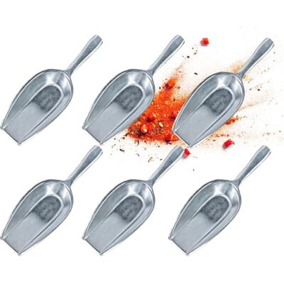 Westmark Cuillères à épices Hygia – 6 mini-cuillères pratiques pour doser proprement les ingrédients secs tels que le thé et les épices ou les aliments pour animaux et les bonbons – 6 ml - Publicité Westmark Cuillères à épices Hygia – 6 mini-cuillères pratiques pour doser proprement les ingrédients secs tels que le thé et les épices ou les aliments pour animaux et les bonbons – 6 ml - Publicité