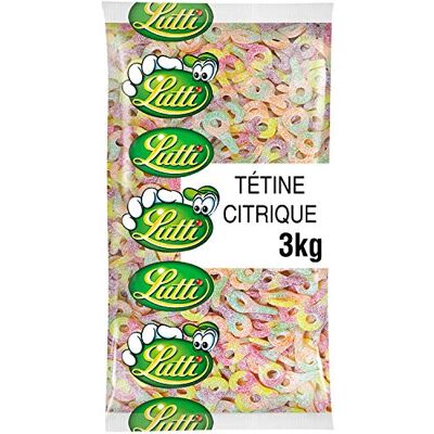 Lutti Tétine Citrique Bonbons en Vrac 3 kg - Publicité Lutti Tétine Citrique Bonbons en Vrac 3 kg - Publicité