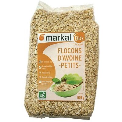 Markal Flocons Avoine Pt 500G Bio - - Publicité Markal Flocons Avoine Pt 500G Bio - - Publicité