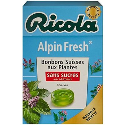 Ricola Alpin Fresh (lot de 6) - Publicité Ricola Alpin Fresh (lot de 6) - Publicité
