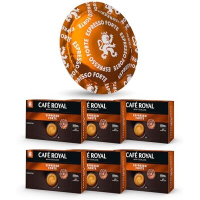 Café Royal - Pro - 6 x 50 - Espresso Fort - Capsules - Publicité Café Royal - Pro - 6 x 50 - Espresso Fort - Capsules - Publicité