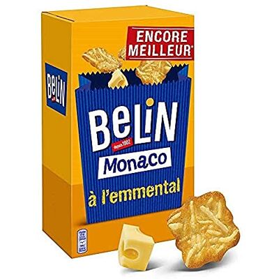 Belin Crackers Monaco Emmental, 50g - Publicité Belin Crackers Monaco Emmental, 50g - Publicité