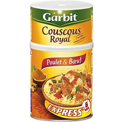 géneric Couscous Royal Poulet Et Boeuf 980G Garbit (Lot De 2) Best Deal - Publicité géneric Couscous Royal Poulet Et Boeuf 980G Garbit (Lot De 2) Best Deal - Publicité