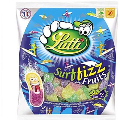 Lutti Surfizz Fruits 200G Lot De 4 livraison offerte - Publicité Lutti Surfizz Fruits 200G Lot De 4 livraison offerte - Publicité