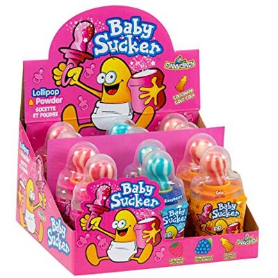 Brabo Baby suckers 12 pcs - Publicité Brabo Baby suckers 12 pcs - Publicité