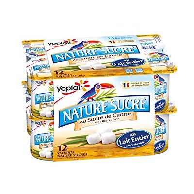 Yoplait Yaourt Nature Sucre 12 x 125 g - Publicité Yoplait Yaourt Nature Sucre 12 x 125 g - Publicité