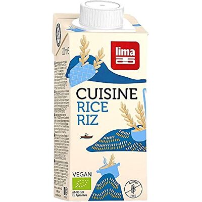 Lima Crème de Riz Cuisine Vegan Sans gluten ni lactose ni soja 200ml - Publicité Lima Crème de Riz Cuisine Vegan Sans gluten ni lactose ni soja 200ml - Publicité