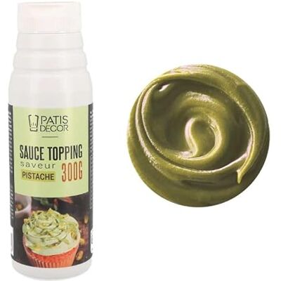 PATISDECOR Sauce topping saveur pistache 300 g - Publicité PATISDECOR Sauce topping saveur pistache 300 g - Publicité