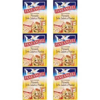 Paneangeli Lievito Pizzaiolo Lot de 6 levures instantanées 100 % italiennes (3 x 15 g) - Publicité Paneangeli Lievito Pizzaiolo Lot de 6 levures instantanées 100 % italiennes (3 x 15 g) - Publicité