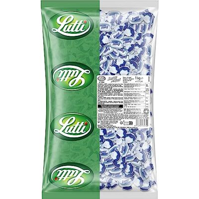 Lutti Luttmint menthe fraiche 1kg - Publicité Lutti Luttmint menthe fraiche 1kg - Publicité