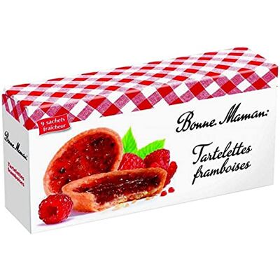 Bonne Maman Tartelettes Framboise (lot de 3) - Publicité Bonne Maman Tartelettes Framboise (lot de 3) - Publicité