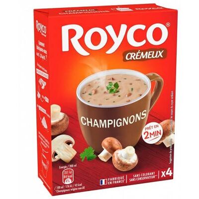 géneric Minute Soup Crème De Champignons 60G Royco (Lot De 4) Best Deal - Publicité géneric Minute Soup Crème De Champignons 60G Royco (Lot De 4) Best Deal - Publicité