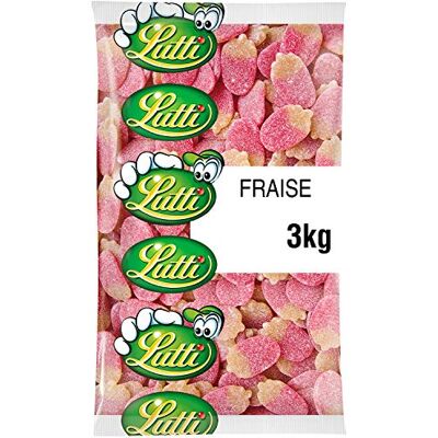 Lutti Fraise 3kg - Publicité Lutti Fraise 3kg - Publicité