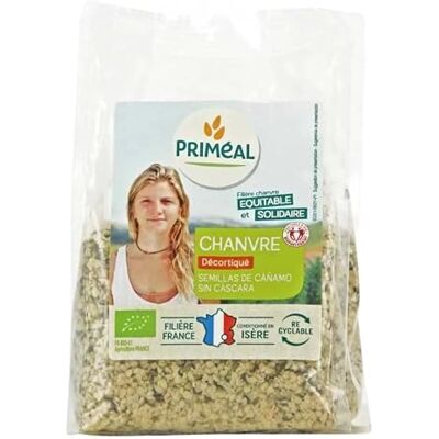 Primeal Graines de chanvre - Sans coquille, origine française - Publicité Primeal Graines de chanvre - Sans coquille, origine française - Publicité