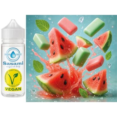 Sasami Chewing-gum Extra Watermelon arôme concentré Vegan 10 ml - Publicité Sasami Chewing-gum Extra Watermelon arôme concentré Vegan 10 ml - Publicité