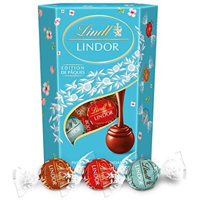 Lindt Lindor Cornet Edition De Pâques 200g - Publicité Lindt Lindor Cornet Edition De Pâques 200g - Publicité