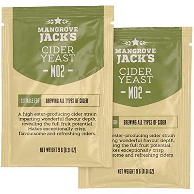 ButterFox Mangrove Jacks 2x Levure Cider M02 - Publicité ButterFox Mangrove Jacks 2x Levure Cider M02 - Publicité
