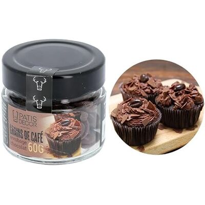 PATISDECOR Grains de café chocolat 60 g - Publicité PATISDECOR Grains de café chocolat 60 g - Publicité
