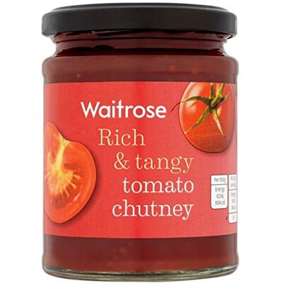 Waitrose Tomato Chutney 335g - Publicité Waitrose Tomato Chutney 335g - Publicité