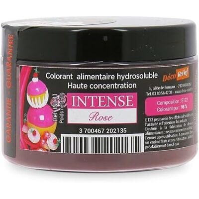 Déco Relief Colorant Professionnel Intense Rose HC 50 g - Publicité Déco Relief Colorant Professionnel Intense Rose HC 50 g - Publicité