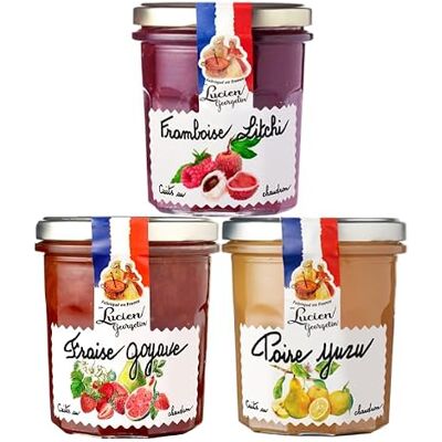 LUCIEN GEORGELIN Préparations de fruits saveurs exotiques 3x320g Lot panaché - Publicité LUCIEN GEORGELIN Préparations de fruits saveurs exotiques 3x320g Lot panaché - Publicité