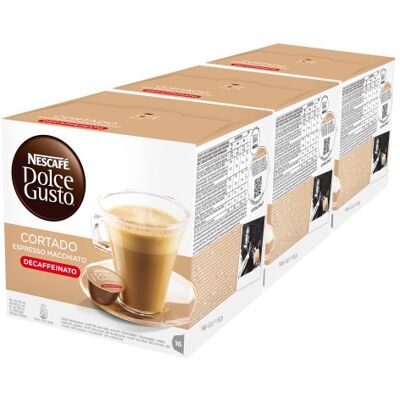 Nescafe Nescafé Dolce Gusto Espresso Cortado Décaféiné - Capsules de Café - Publicité Nescafe Nescafé Dolce Gusto Espresso Cortado Décaféiné - Capsules de Café - Publicité