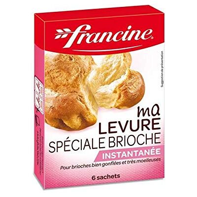 Epicerie sucrée FRANCINE Levure Spéciale Brioche 42G Lot De 4 Vendu Par Lot - Publicité Epicerie sucrée FRANCINE Levure Spéciale Brioche 42G Lot De 4 Vendu Par Lot - Publicité