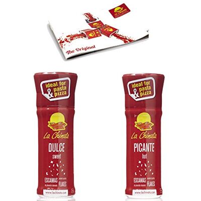La Chinata Paprika Flocons Fumé pack Doux 24g et 24g Piquant - Publicité La Chinata Paprika Flocons Fumé pack Doux 24g et 24g Piquant - Publicité