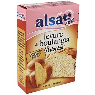 Alsa Levure De Boulanger Briochin 27G Lot De 5 Vendu Par Lot Livraison Gratuite En France - Publicité Alsa Levure De Boulanger Briochin 27G Lot De 5 Vendu Par Lot Livraison Gratuite En France - Publicité