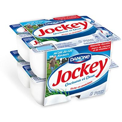 Jockey Fromage Blanc Nature 8 x 90g - Publicité Jockey Fromage Blanc Nature 8 x 90g - Publicité