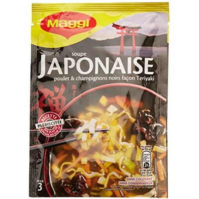 Maggi Soupe Japonaise (1 Sachet) 50g - Publicité Maggi Soupe Japonaise (1 Sachet) 50g - Publicité