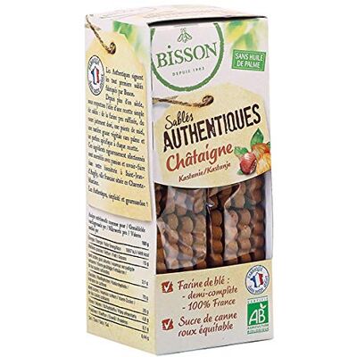 Epicerie Bisson Biscuit Authentique Châtaigne 180G Vendu par unité - Publicité Epicerie Bisson Biscuit Authentique Châtaigne 180G Vendu par unité - Publicité