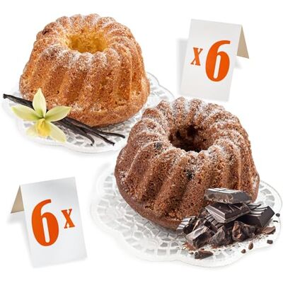 OU YES! 12 pièces x 51 g – Mix de muffins 2 variétés – Vanille et Cacao – emballage individuel – emballages prêts à emporter – poids net 612 g - Publicité OU YES! 12 pièces x 51 g – Mix de muffins 2 variétés – Vanille et Cacao – emballage individuel – emballages prêts à emporter – poids net 612 g - Publicité