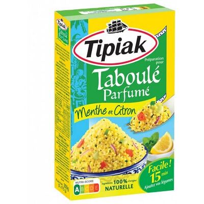 géneric Préparation Pour Taboulé Menthe Citron Huile D'Olive 350G Tipiak (Lot De 4) Best Deal - Publicité géneric Préparation Pour Taboulé Menthe Citron Huile D'Olive 350G Tipiak (Lot De 4) Best Deal - Publicité