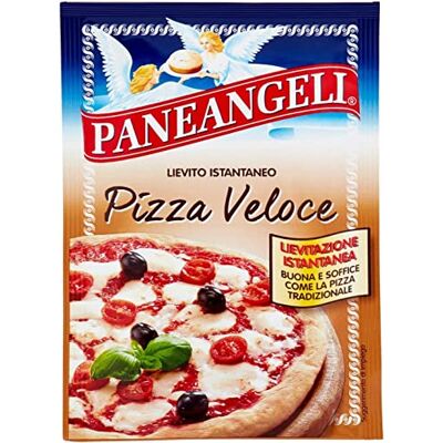 Paneangeli Lievito Istantaneo Pizza Veloce istant levure 26 g avec levure de bière déshydratée - Publicité Paneangeli Lievito Istantaneo Pizza Veloce istant levure 26 g avec levure de bière déshydratée - Publicité