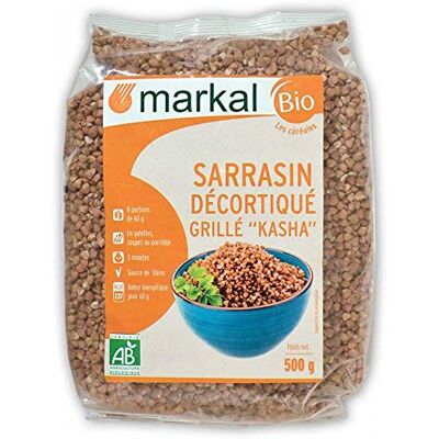 Markal Graines de Sarrasin grillées bio Kasha Bio 500g - Publicité Markal Graines de Sarrasin grillées bio Kasha Bio 500g - Publicité
