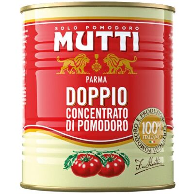 Mutti Double Concentré de tomates 11100 880g - Publicité Mutti Double Concentré de tomates 11100 880g - Publicité