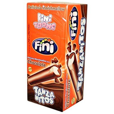 Fini Tronc Tanzanites Mousses sucrées avec enrobage de substitut de chocolat 150 unités - Publicité Fini Tronc Tanzanites Mousses sucrées avec enrobage de substitut de chocolat 150 unités - Publicité